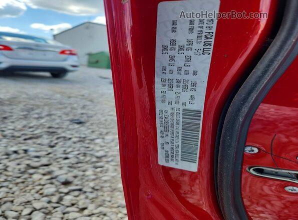 3C4NJCAB1HT669350 2017 JEEP COMPASS Red Widok wnętrza 360 stopni