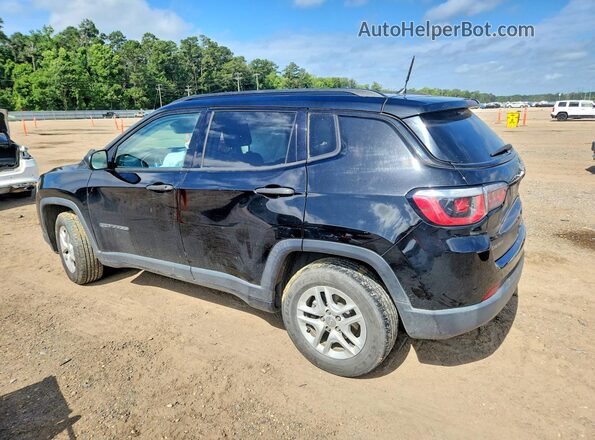 3C4NJCAB1JT438826 2018 JEEP COMPASS Черный Задняя левая четверть
