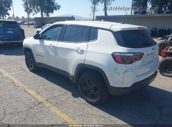 3C4NJCAB1JT471535 2018 JEEP COMPASS White Rear left