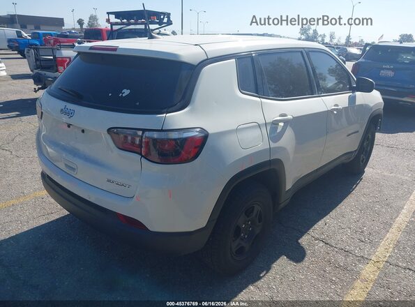 3C4NJCAB1JT471535 2018 JEEP COMPASS White Rear right