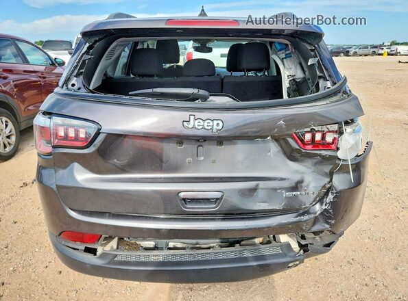 3C4NJCAB2JT214948 2018 JEEP COMPASS Gray Vista trasera