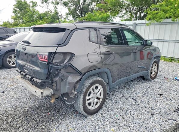 3C4NJCAB2JT368642 2018 JEEP COMPASS Gray უკანა მარჯვენა