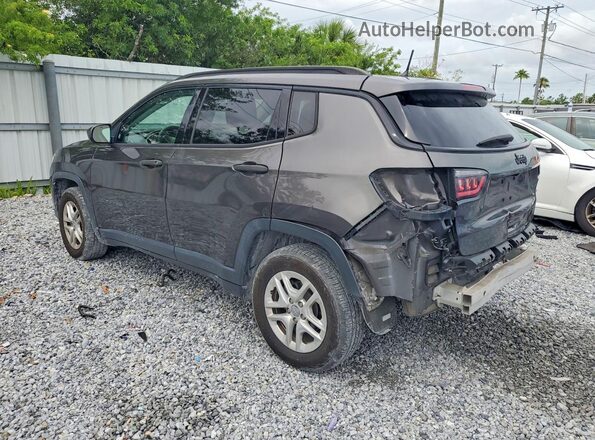 3C4NJCAB2JT368642 2018 JEEP COMPASS Gray უკანა მარცხენა