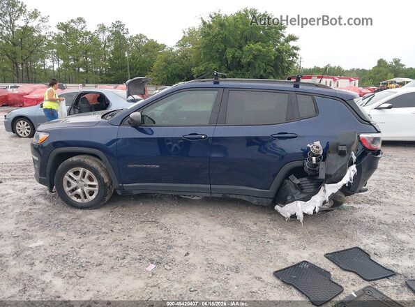 3C4NJCAB2JT368964 2018 JEEP COMPASS Navy Սալոնի 360 աստիճան տեսք