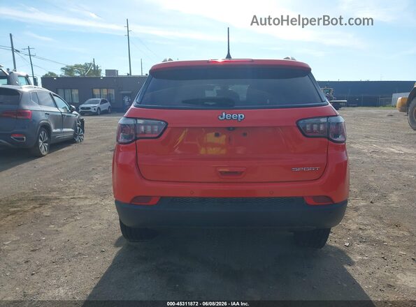 3C4NJCAB3JT133635 2018 JEEP COMPASS Оранжевый 