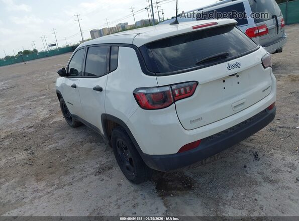 3C4NJCAB3KT715851 2019 JEEP COMPASS White უკანა მარცხენა