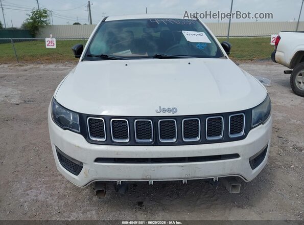 3C4NJCAB3KT715851 2019 JEEP COMPASS White უკანა სალონის ხედი