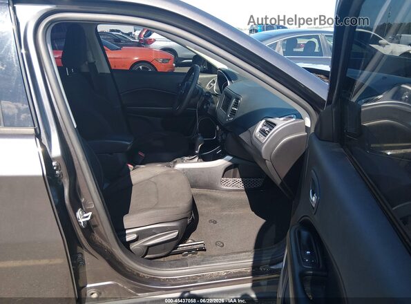 3C4NJCAB3MT514681 2021 JEEP COMPASS Gray Widok wnętrza z przodu