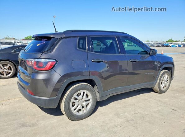 3C4NJCAB4HT661288 2017 JEEP COMPASS Gray უკანა მარჯვენა