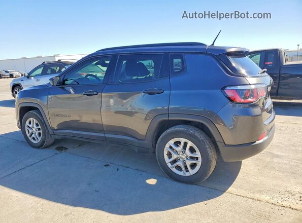 3C4NJCAB4HT661288 2017 JEEP COMPASS Gray უკანა მარცხენა