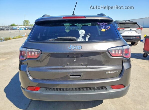 3C4NJCAB4HT661288 2017 JEEP COMPASS Gray უკანა ხედი
