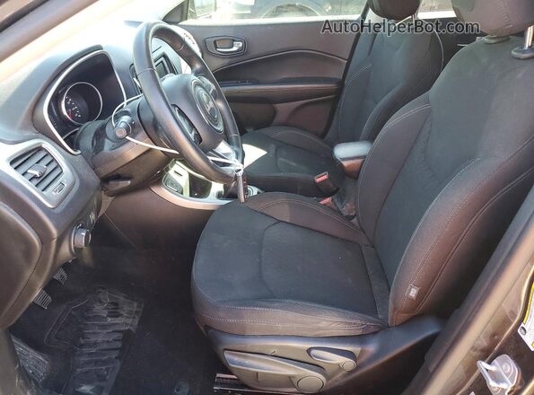 3C4NJCAB4HT661288 2017 JEEP COMPASS Gray წინა სალონის ხედი