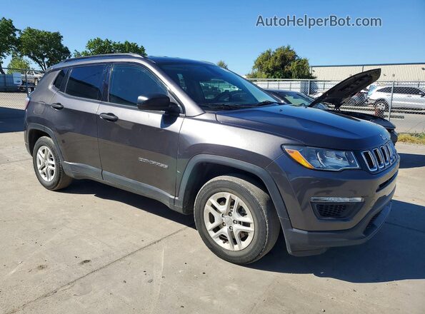 3C4NJCAB4HT661288 2017 JEEP COMPASS Gray წინა მარჯვენა
