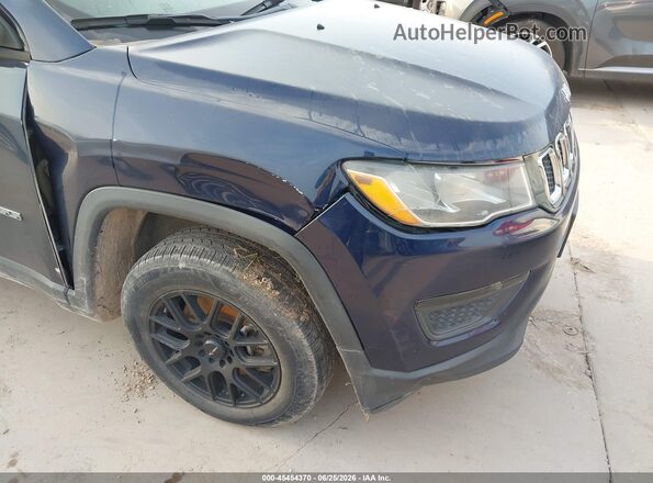 3C4NJCAB4JT214949 2018 JEEP COMPASS Blue 