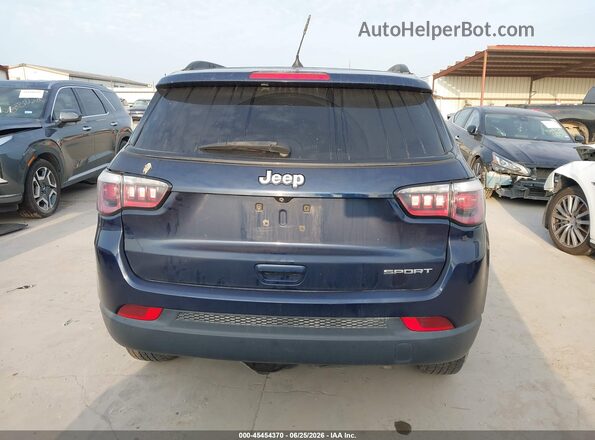 3C4NJCAB4JT214949 2018 JEEP COMPASS Blue 