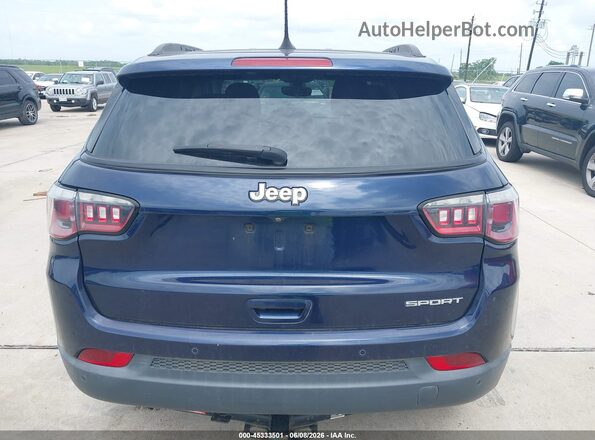 3C4NJCAB5JT240525 2018 JEEP COMPASS Blue 