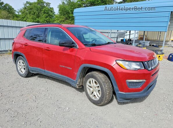 3C4NJCAB6LT219900 2020 JEEP COMPASS Red 