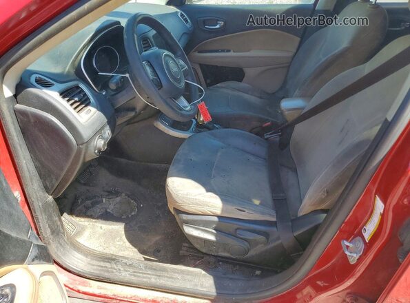 3C4NJCAB6LT219900 2020 JEEP COMPASS Red 