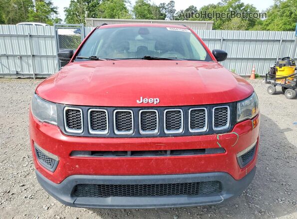 3C4NJCAB6LT219900 2020 JEEP COMPASS Red 