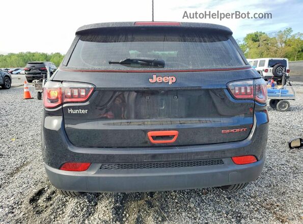 3C4NJCAB7JT461057 2018 JEEP COMPASS Black უკანა ხედი