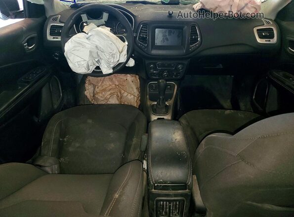 3C4NJCAB7MT560434 2021 JEEP COMPASS Silver Առջևի վահանակի տեսք