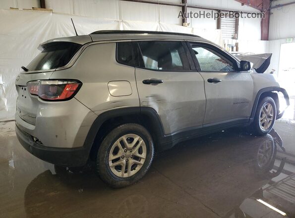 3C4NJCAB7MT560434 2021 JEEP COMPASS Silver 