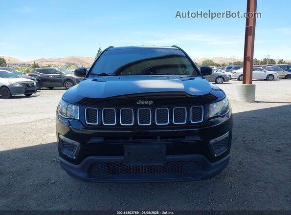 3C4NJCAB8JT374395 2018 JEEP COMPASS Black 