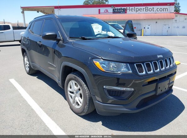 3C4NJCAB8JT374395 2018 JEEP COMPASS Black 