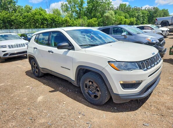 3C4NJCAB8LT253031 2020 JEEP COMPASS White 