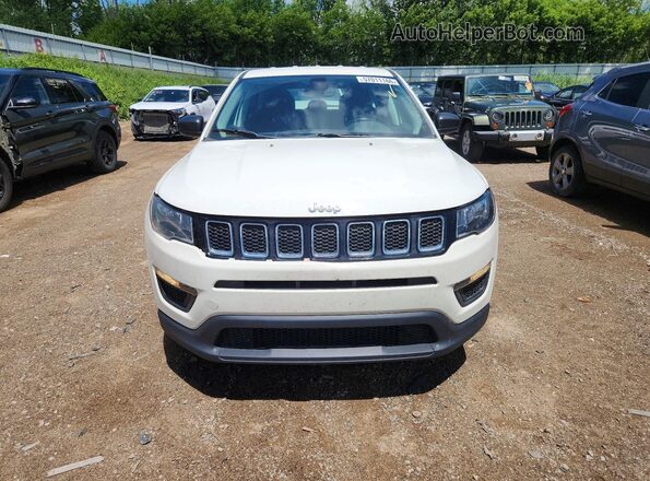 3C4NJCAB8LT253031 2020 JEEP COMPASS White 