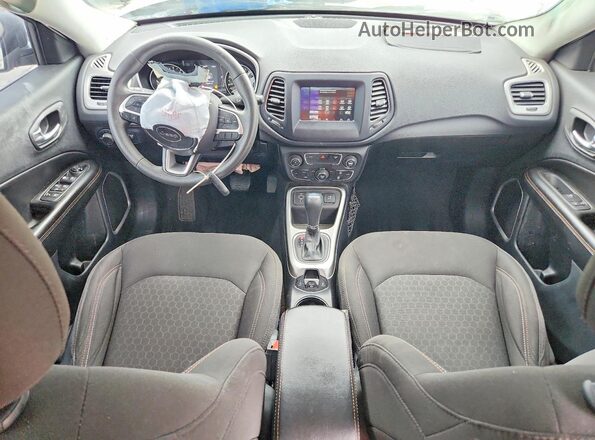 3C4NJCAB8MT542623 2021 JEEP COMPASS Белый Вид панели приборов