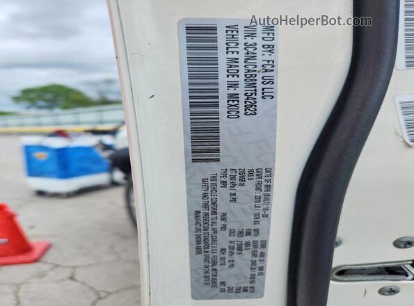 3C4NJCAB8MT542623 2021 JEEP COMPASS Белый Вид наклейки с VIN-кодом