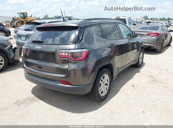 3C4NJCAB9HT668351 2017 JEEP NEW COMPASS Brown Trasero derecho