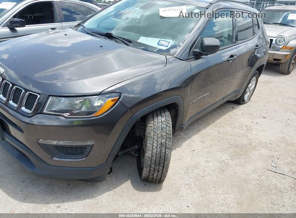3C4NJCAB9HT668351 2017 JEEP NEW COMPASS Brown Vista frontal
