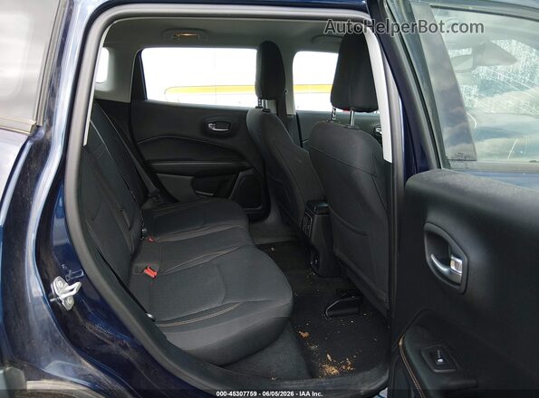 3C4NJCAB9JT182354 2018 JEEP COMPASS Blue VIN კოდის სტიკერის ხედი