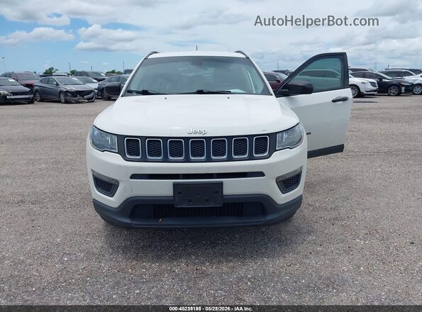 3C4NJCAB9JT343947 2018 JEEP COMPASS White 