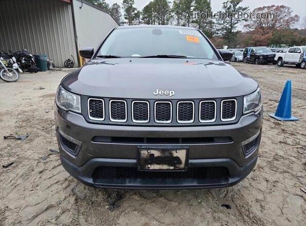 3C4NJCAB9JT361770 2018 JEEP COMPASS Charcoal Widok z przodu