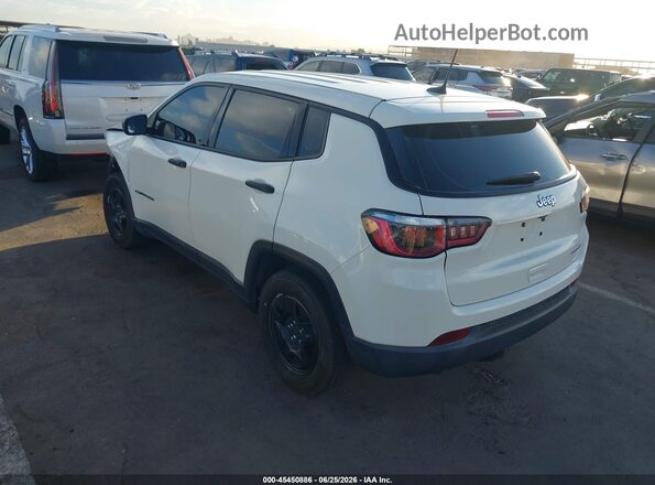 3C4NJCAB9KT677266 2019 JEEP COMPASS White Trasero izquierdo