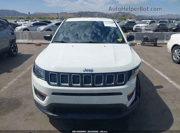 3C4NJCAB9KT677266 2019 JEEP COMPASS White Vista del cuadro de instrumentos