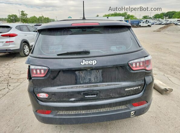 3C4NJCAB9KT844368 2019 JEEP COMPASS Черный Вид сзади