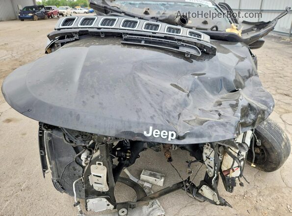3C4NJCAB9KT844368 2019 JEEP COMPASS Черный Вид подкапотного пространства