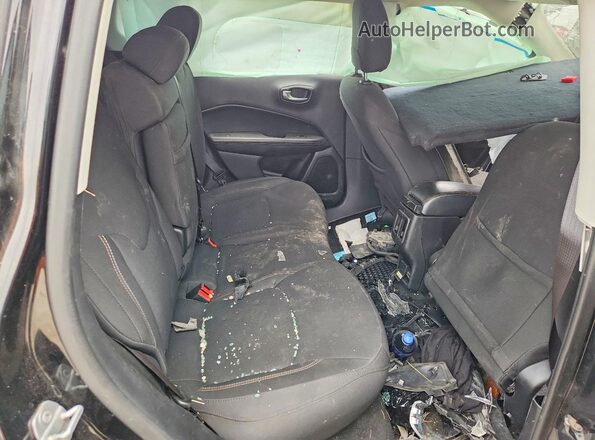 3C4NJCAB9KT844368 2019 JEEP COMPASS Черный Вид задней части салона