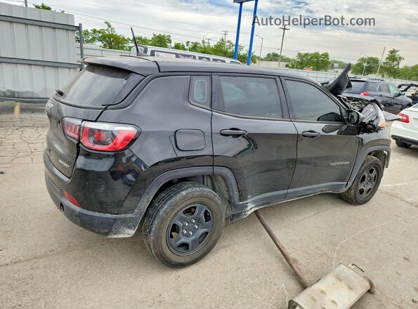 3C4NJCAB9KT844368 2019 JEEP COMPASS Черный Задняя правая четверть