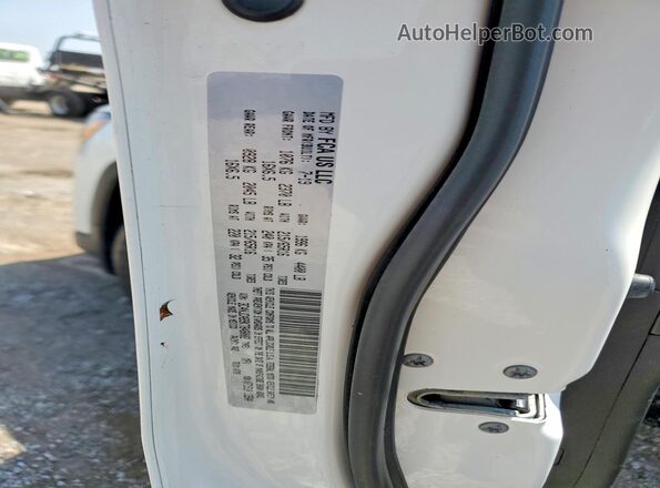 3C4NJCAB9KT848002 2019 JEEP COMPASS White VIN კოდის სტიკერის ხედი