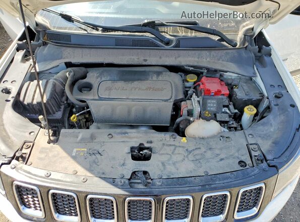 3C4NJCAB9KT848002 2019 JEEP COMPASS White ძრავის განყოფილების ხედი