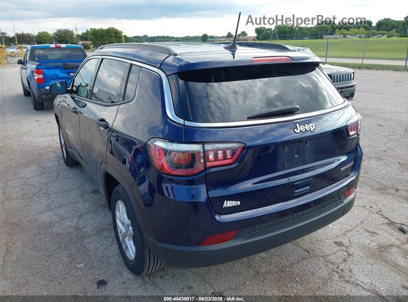 3C4NJCAB9LT230342 2020 JEEP COMPASS Dark Blue Задня ліва чверть