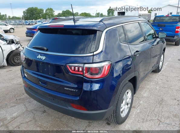 3C4NJCAB9LT230342 2020 JEEP COMPASS Dark Blue Задня права чверть