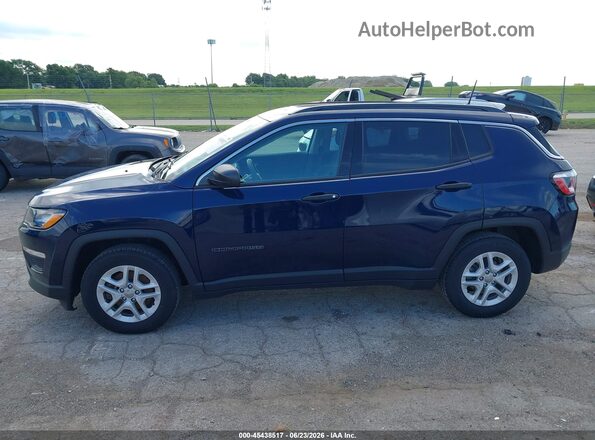 3C4NJCAB9LT230342 2020 JEEP COMPASS Dark Blue Панорамний вид салону 360°