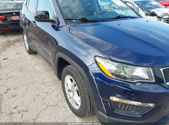 3C4NJCAB9LT230342 2020 JEEP COMPASS Dark Blue Вид спереду