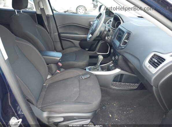 3C4NJCAB9LT230342 2020 JEEP COMPASS Dark Blue Вид салону спереду